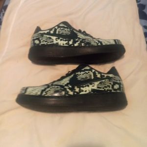 Air Force 1 Foamposite Pro Cup 'Glow Snakeskin' Size 10 Shoe